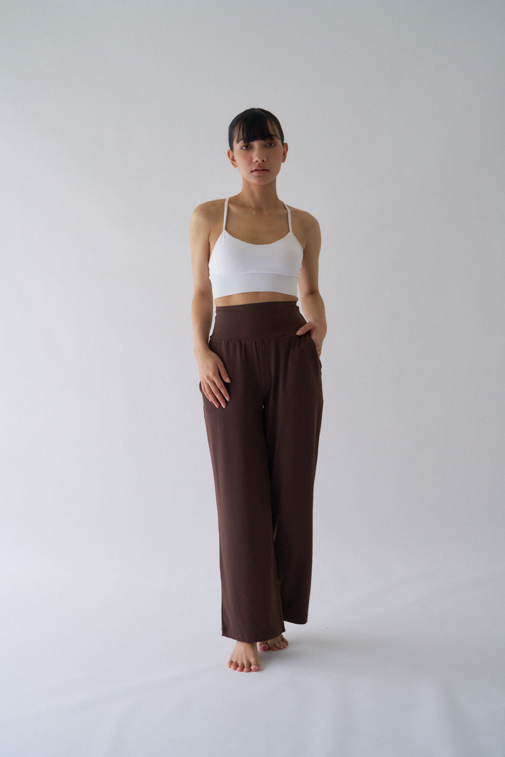 ZEN ESSENTIAL シグニチャー レギンスワイドパンツ