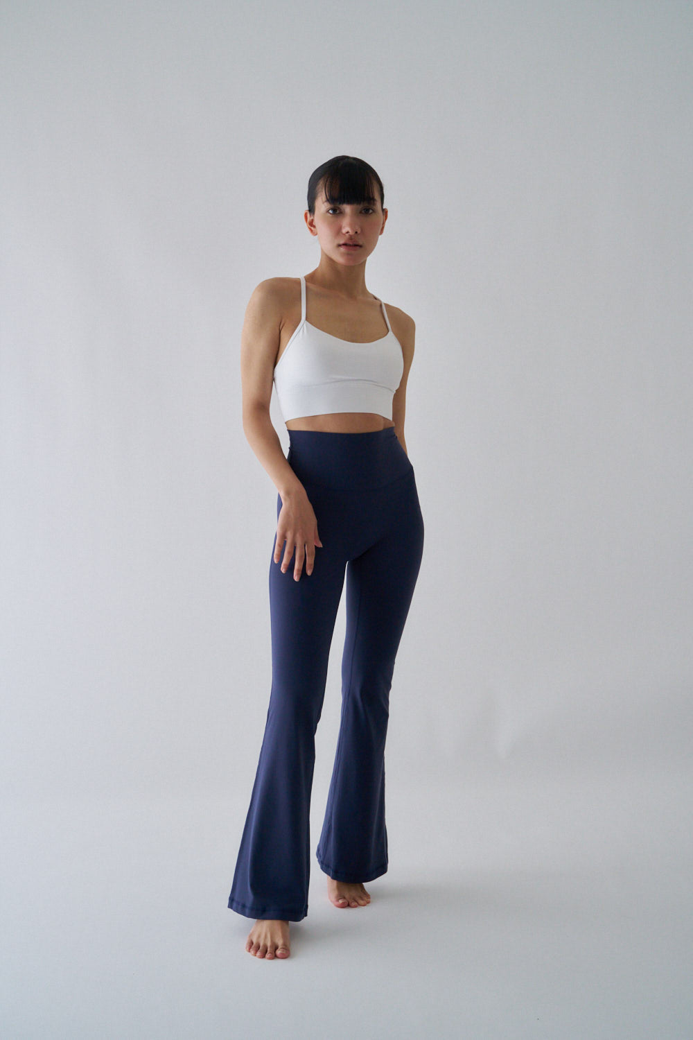 ZEN ESSENTIAL シグニチャー レギンスフレアパンツ