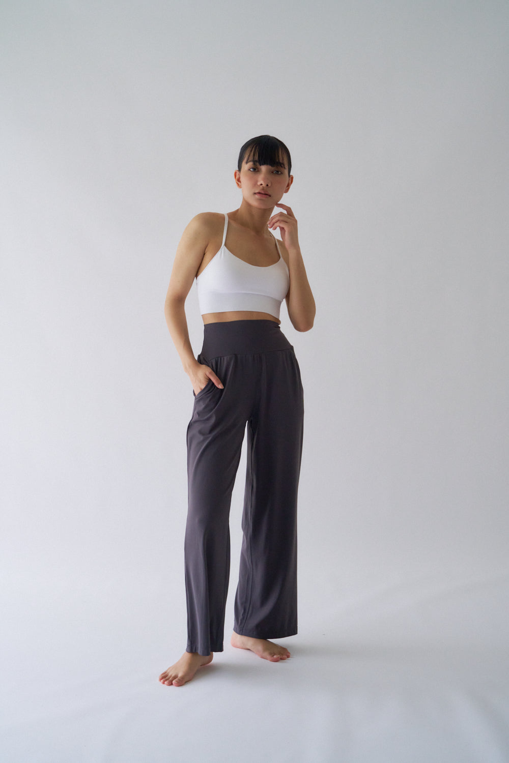 ZEN ESSENTIAL シグニチャー レギンスワイドパンツ