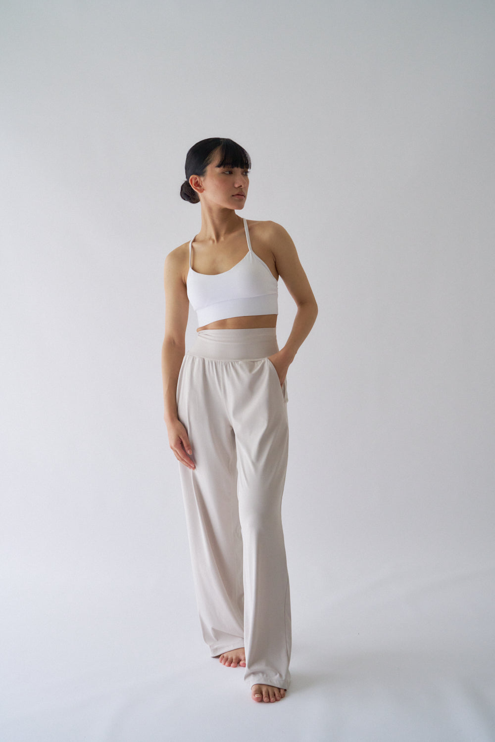 ZEN ESSENTIAL シグニチャー レギンスワイドパンツ