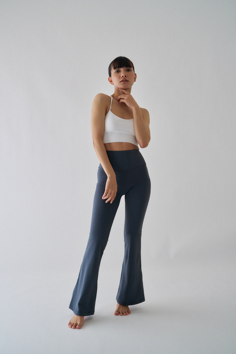 ZEN ESSENTIAL シグニチャー レギンスフレアパンツ