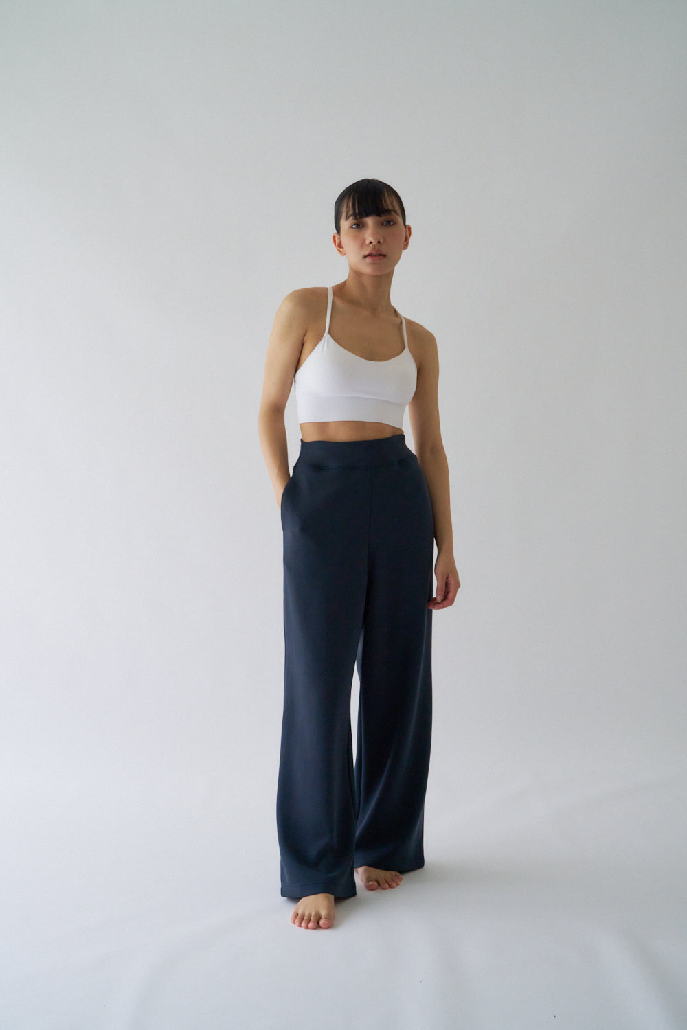 ZEN SEAMLESS ハイウェストワイドパンツ