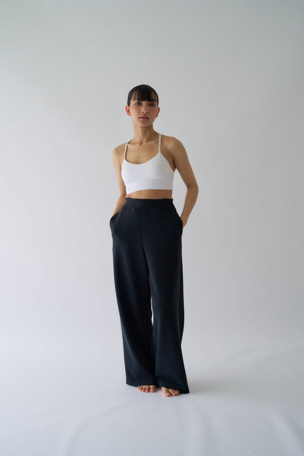 ZEN SEAMLESS ハイウェストワイドパンツ