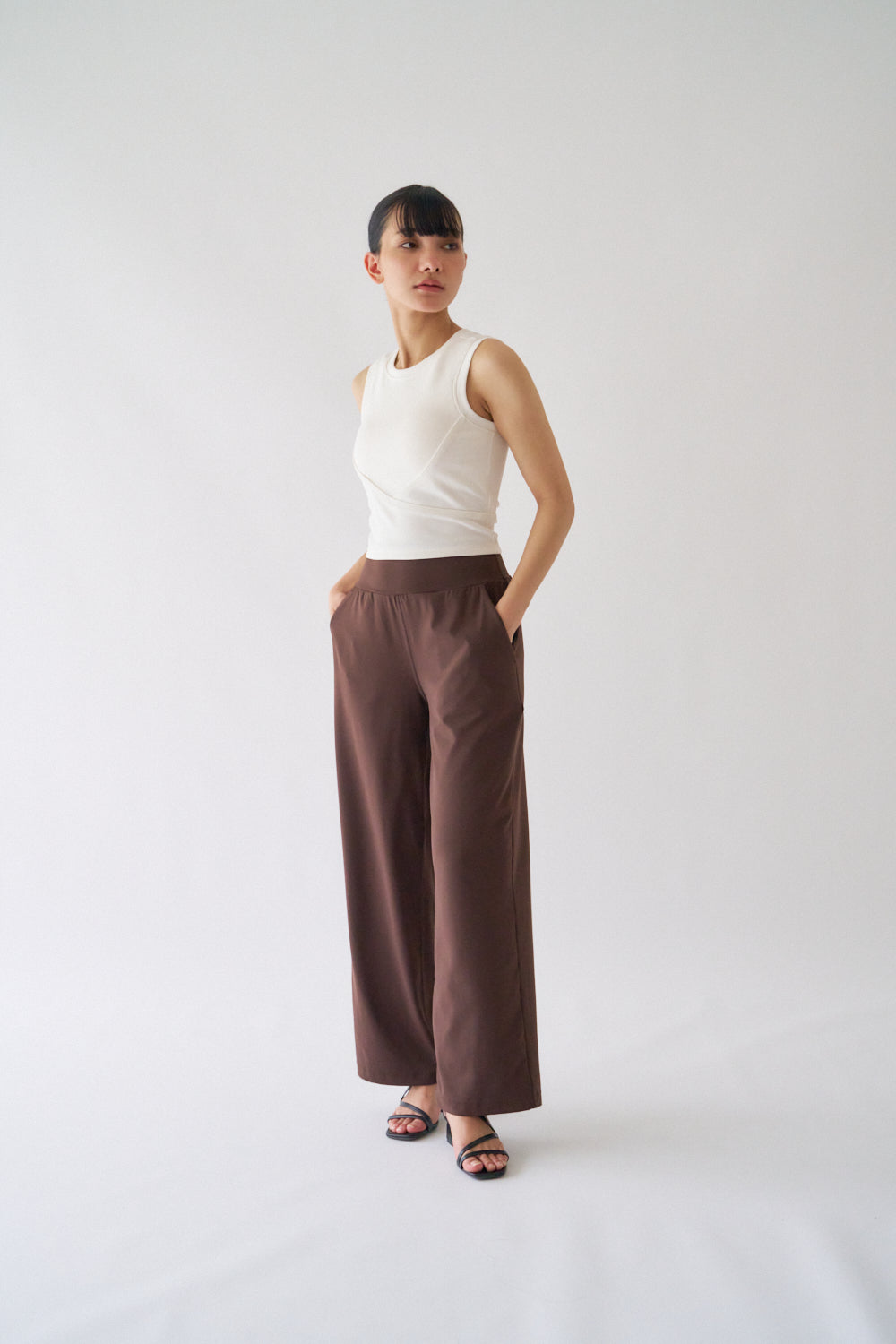 ZEN ESSENTIAL シグニチャー レギンスワイドパンツ