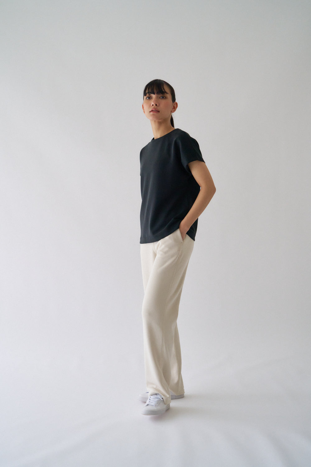 ZEN SEAMLESS フレンチスリーブTシャツ
