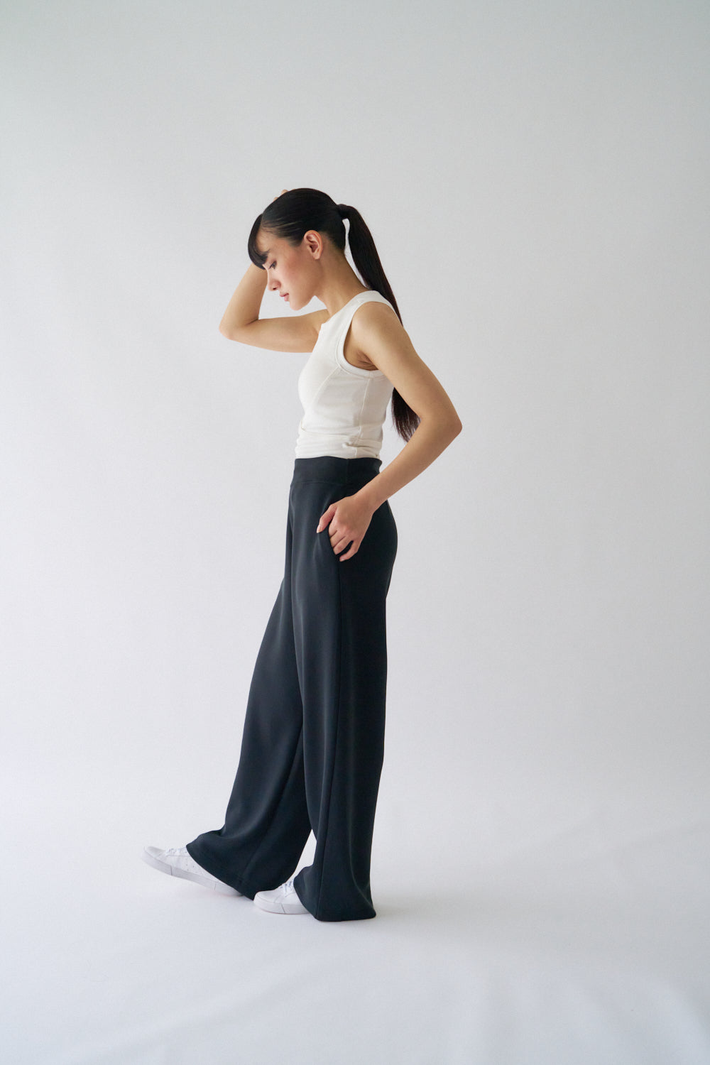 ZEN SEAMLESS クロスラインブラトップ