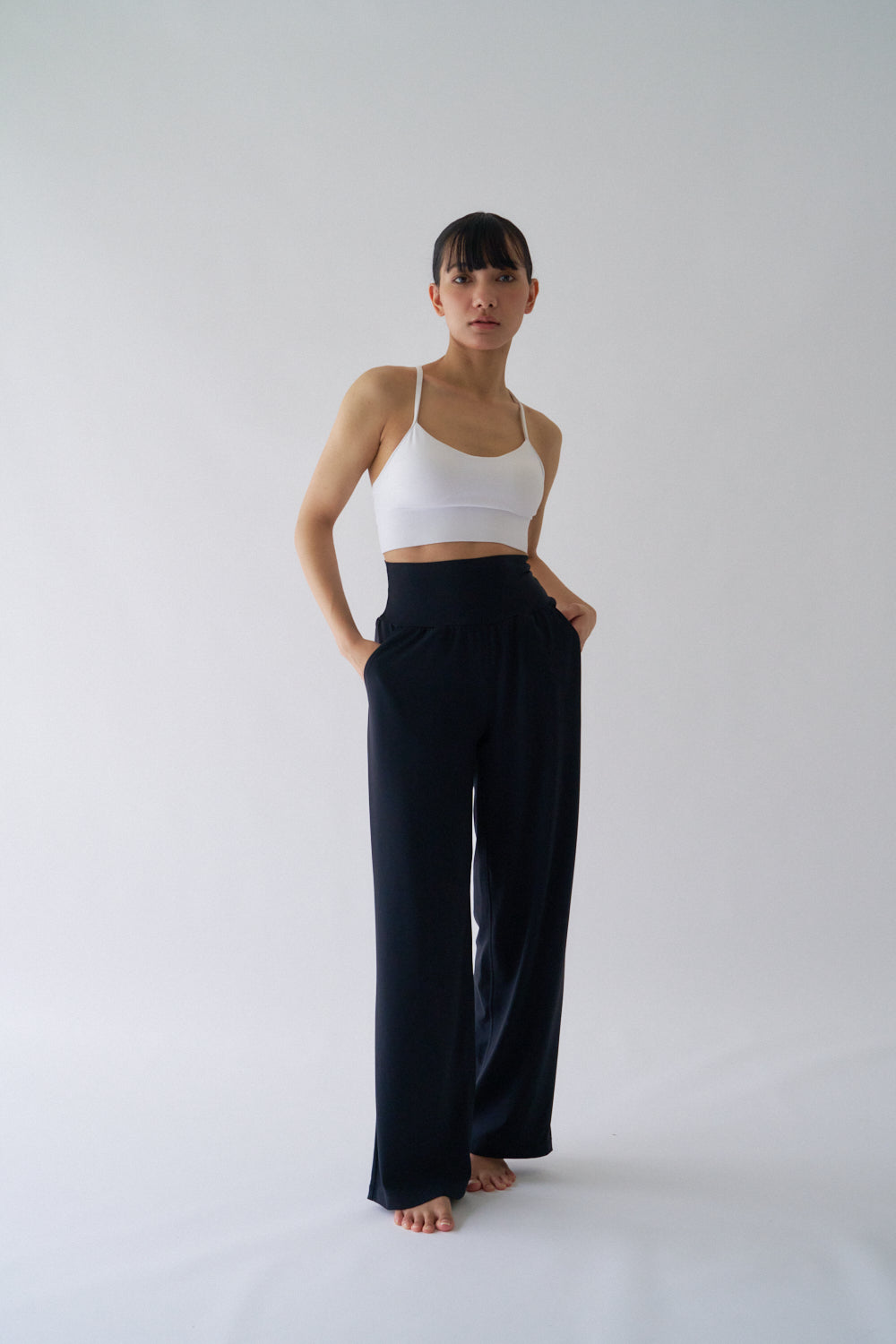 ZEN ESSENTIAL シグニチャー レギンスワイドパンツ