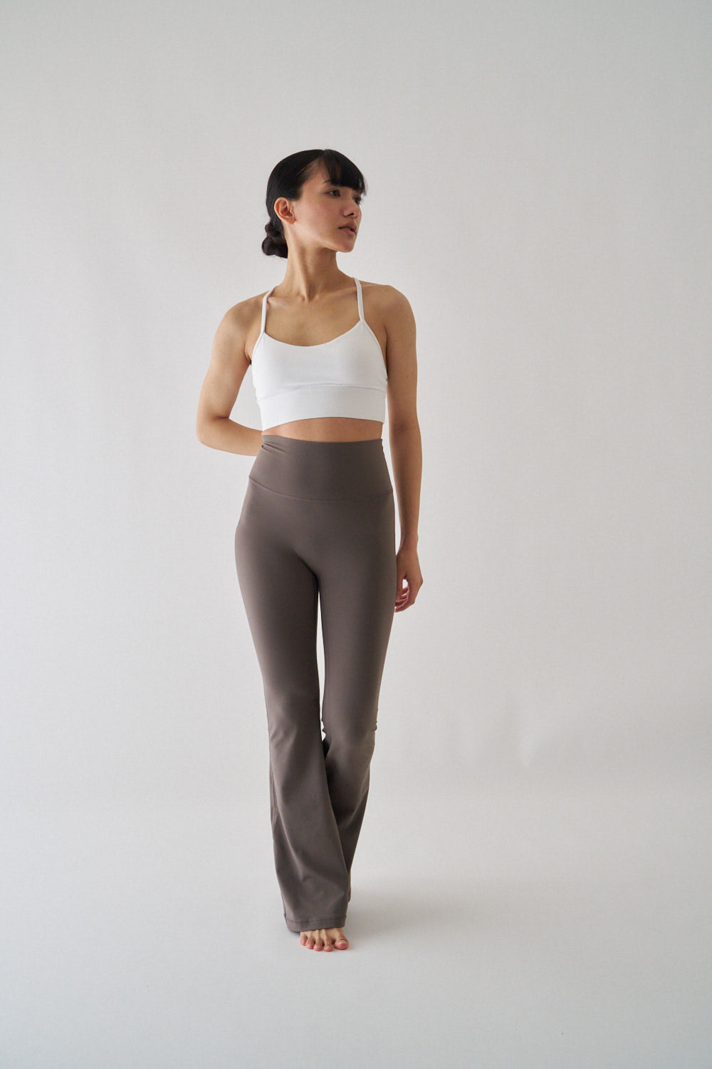 ZEN ESSENTIAL シグニチャー レギンスフレアパンツ
