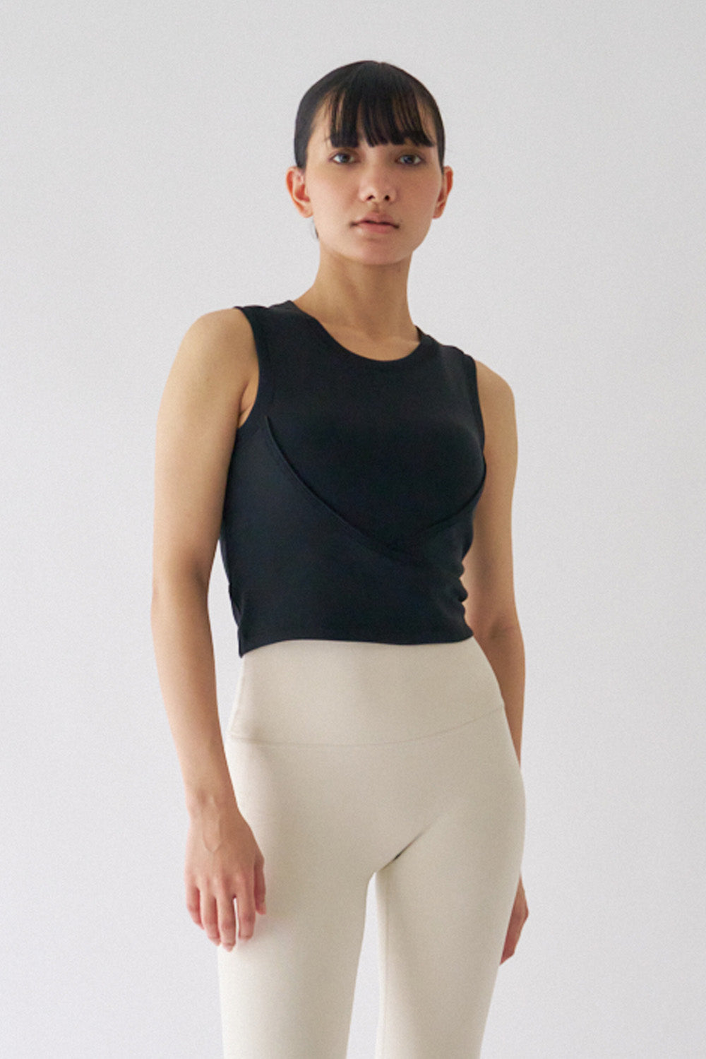 ZEN SEAMLESS クロスラインブラトップ