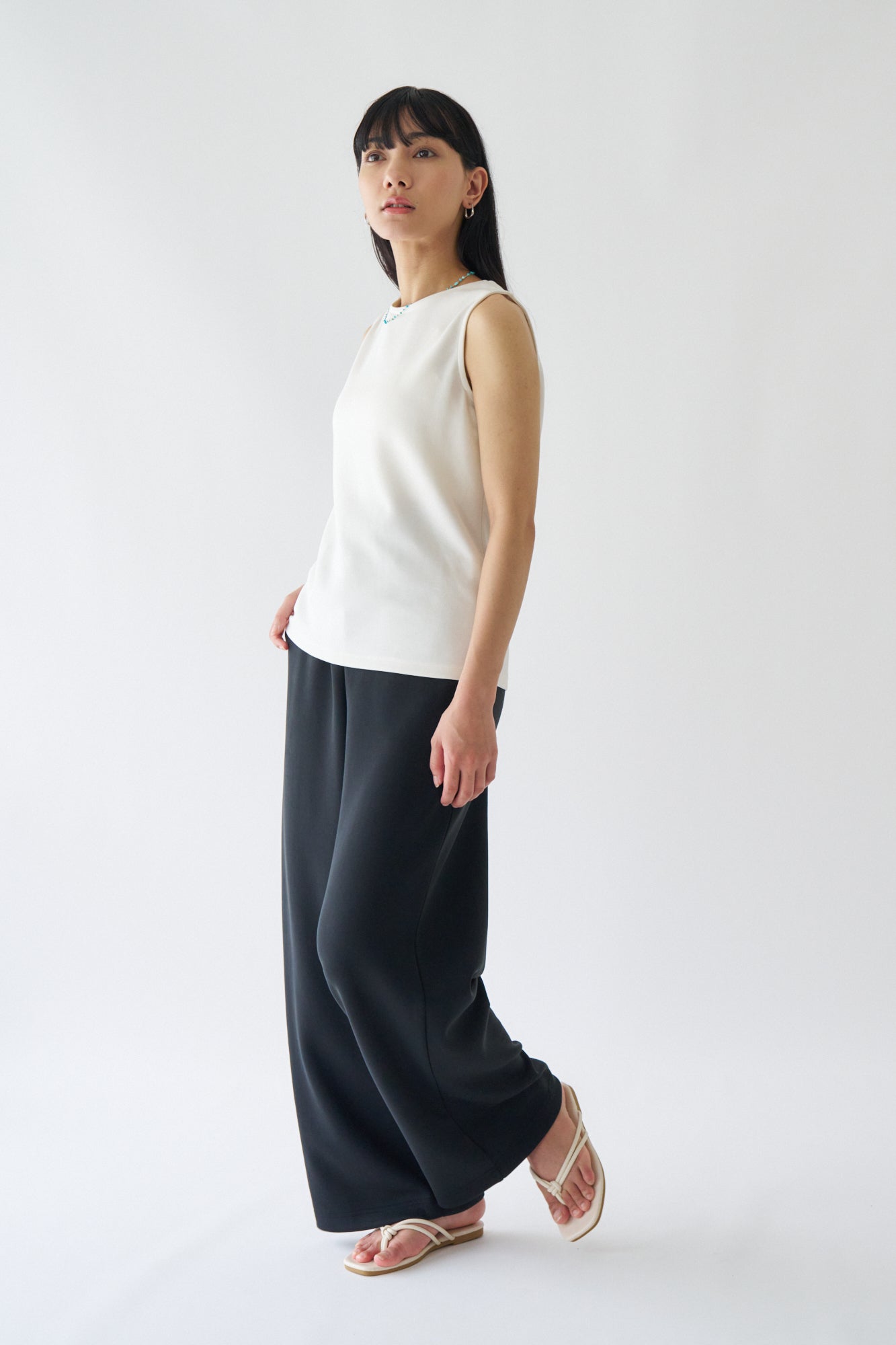 ZEN SEAMLESS スタンダートノースリーブシャツ
