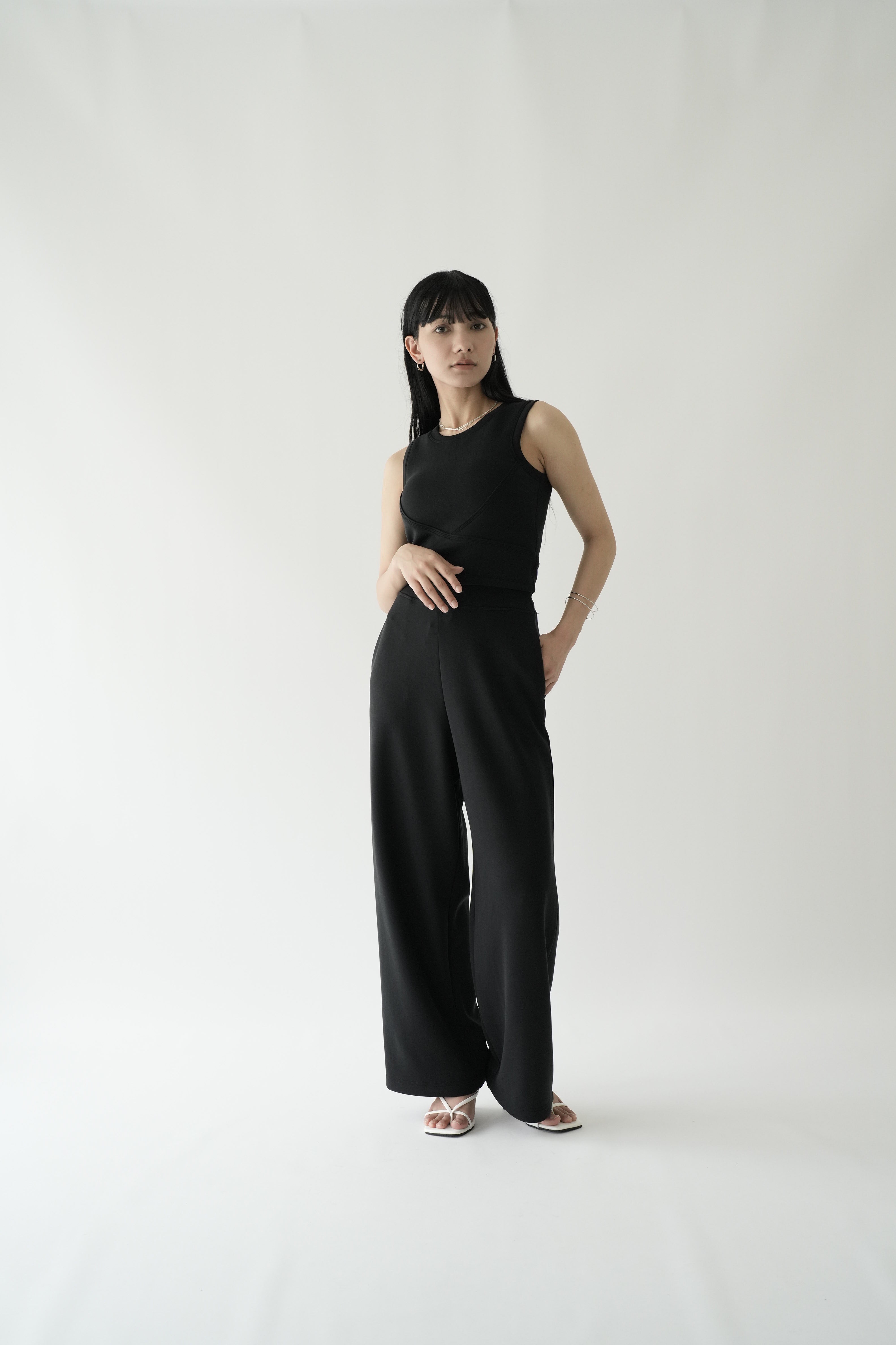 ZEN SEAMLESS ハイウェストワイドパンツ