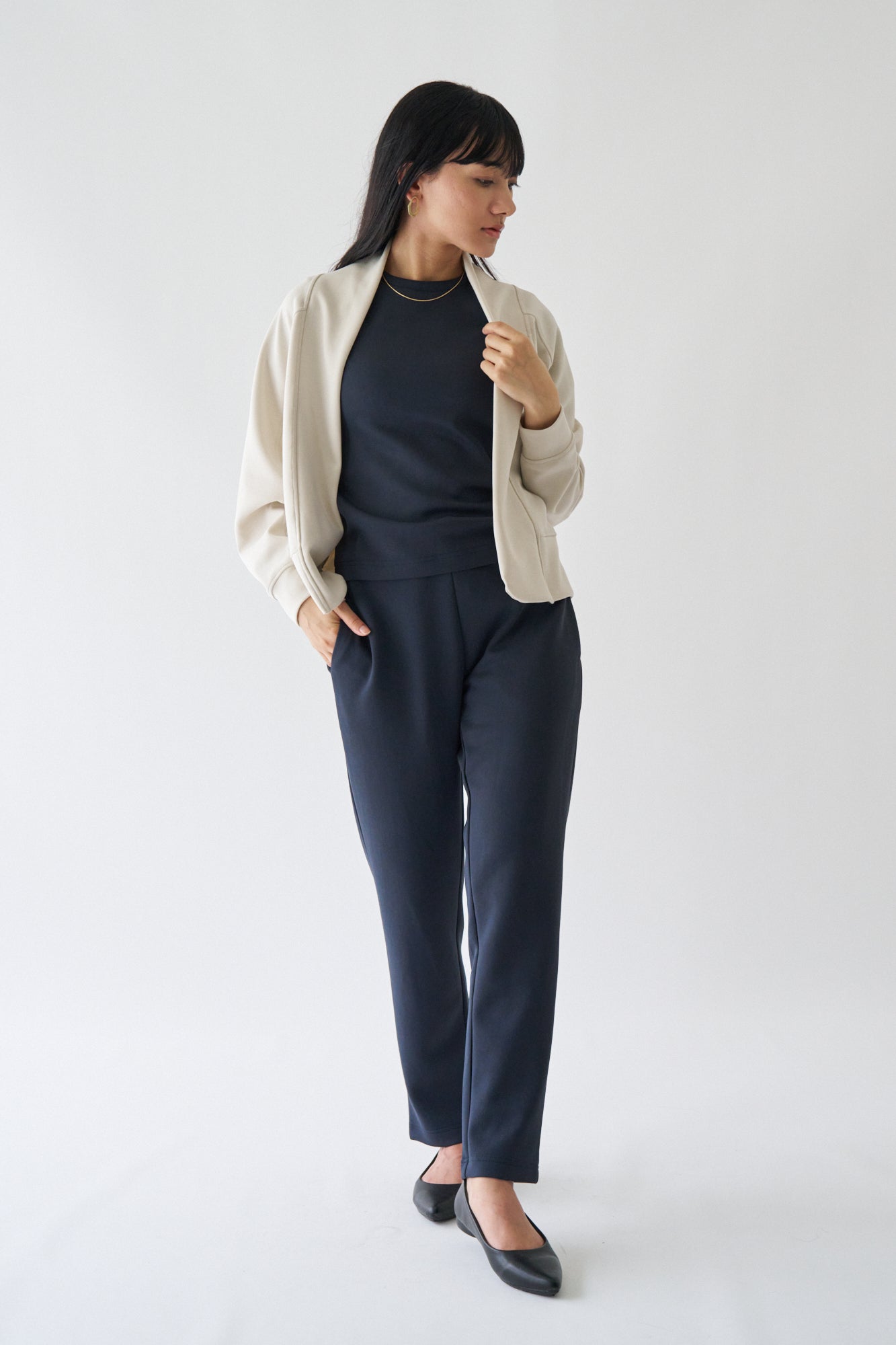 ZEN SEAMLESS スタンダートノースリーブシャツ
