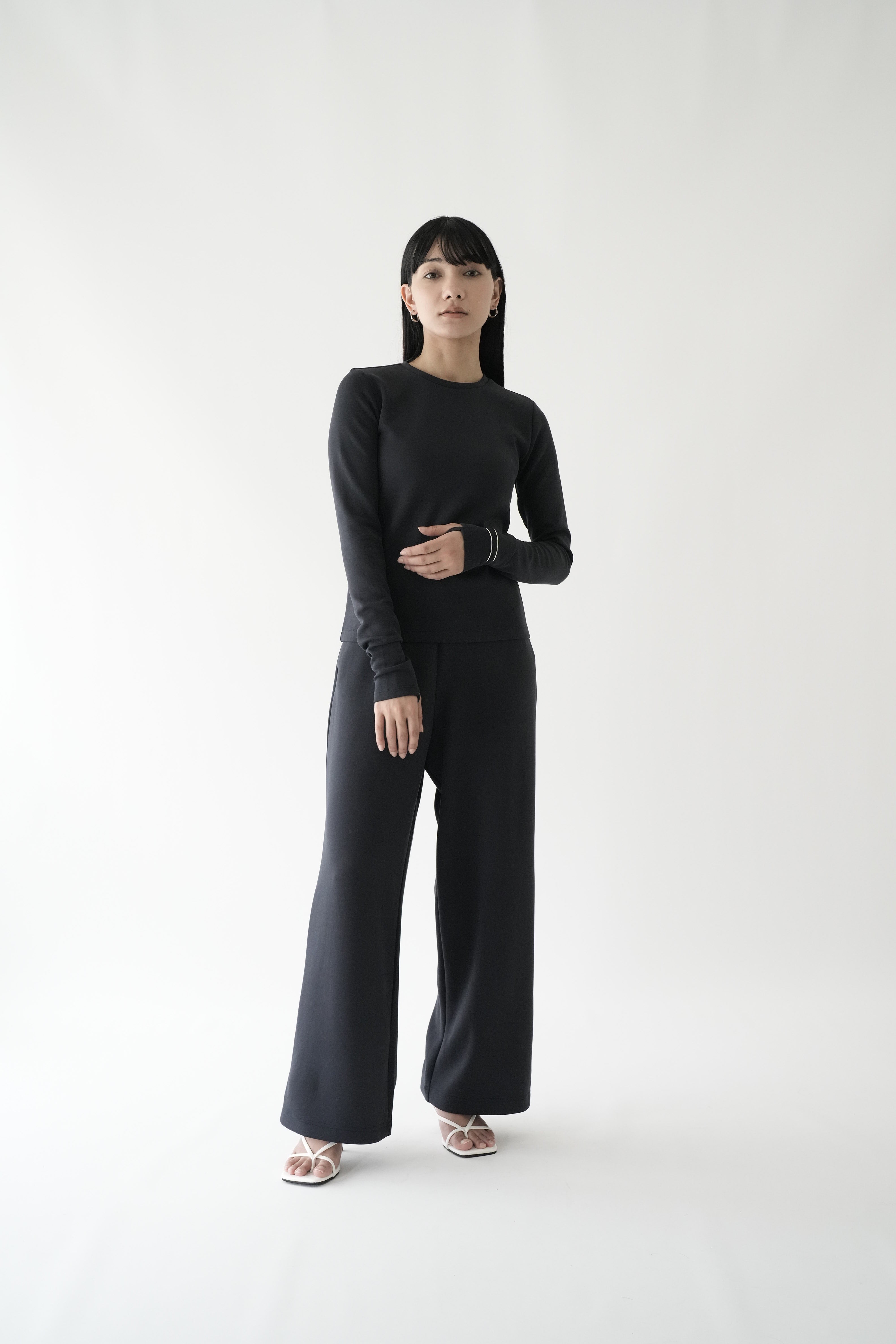 ZEN SEAMLESS ハイウェストワイドパンツ