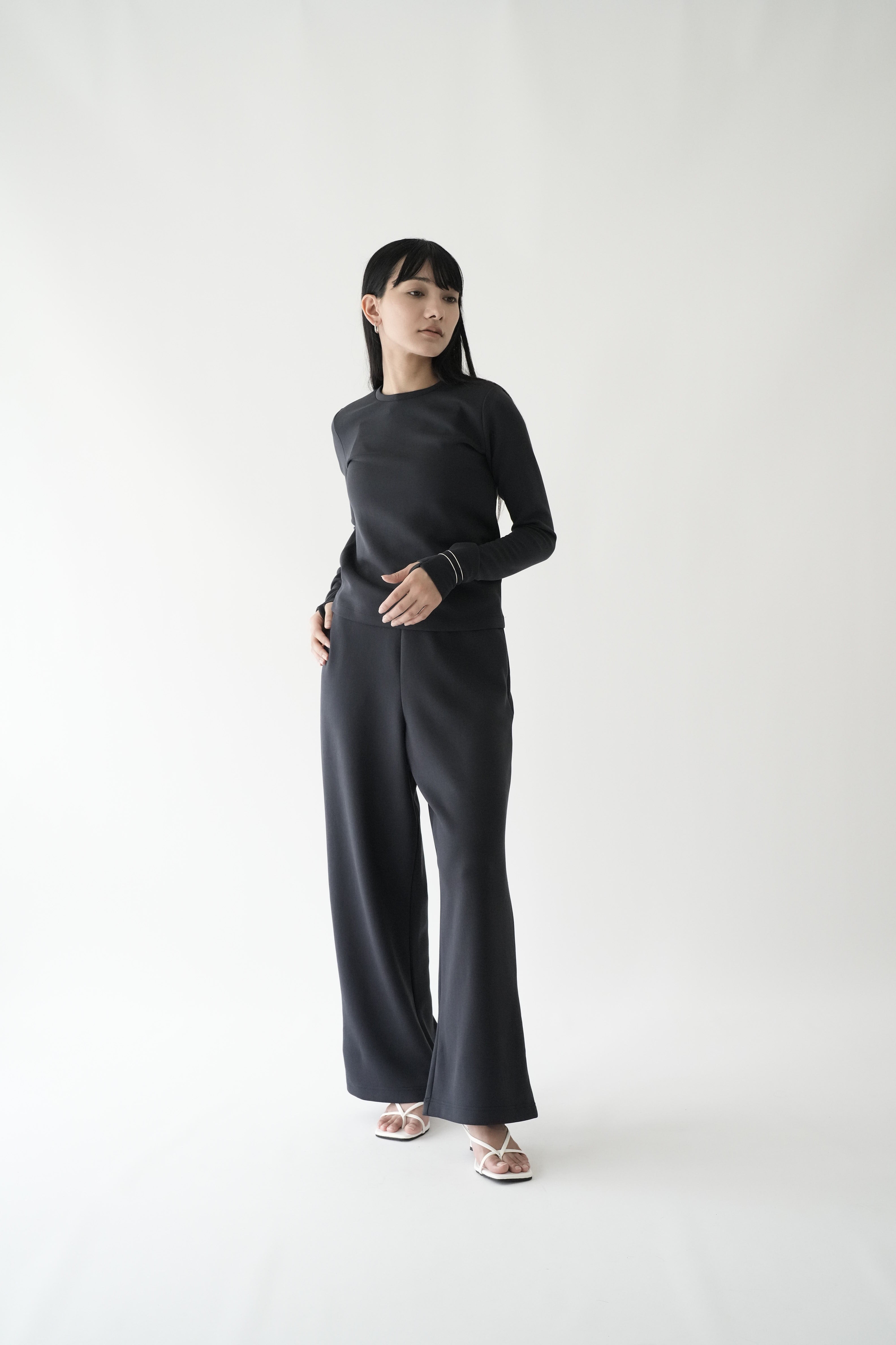 ZEN SEAMLESS ハイウェストワイドパンツ