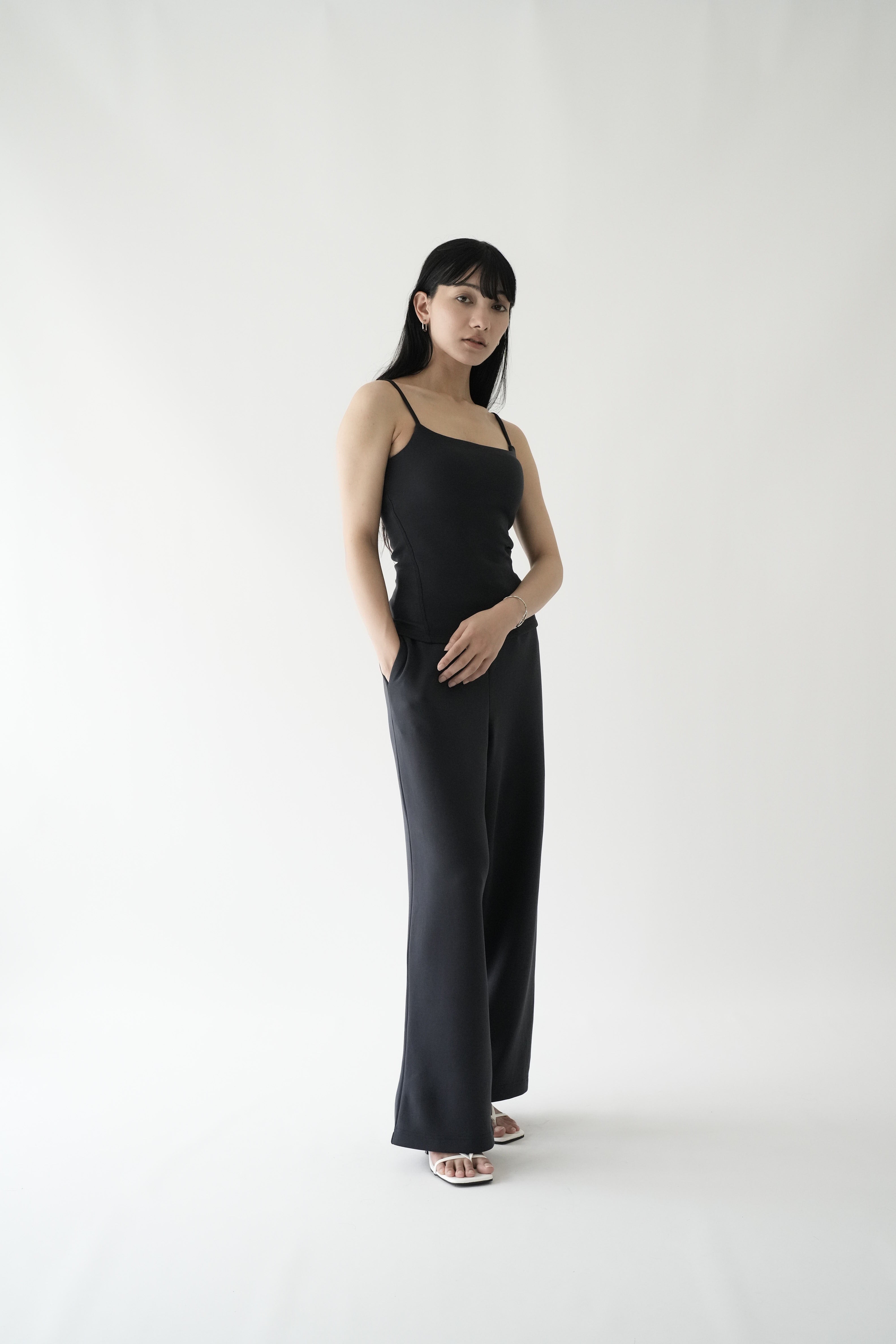 ZEN SEAMLESS ハイウェストワイドパンツ