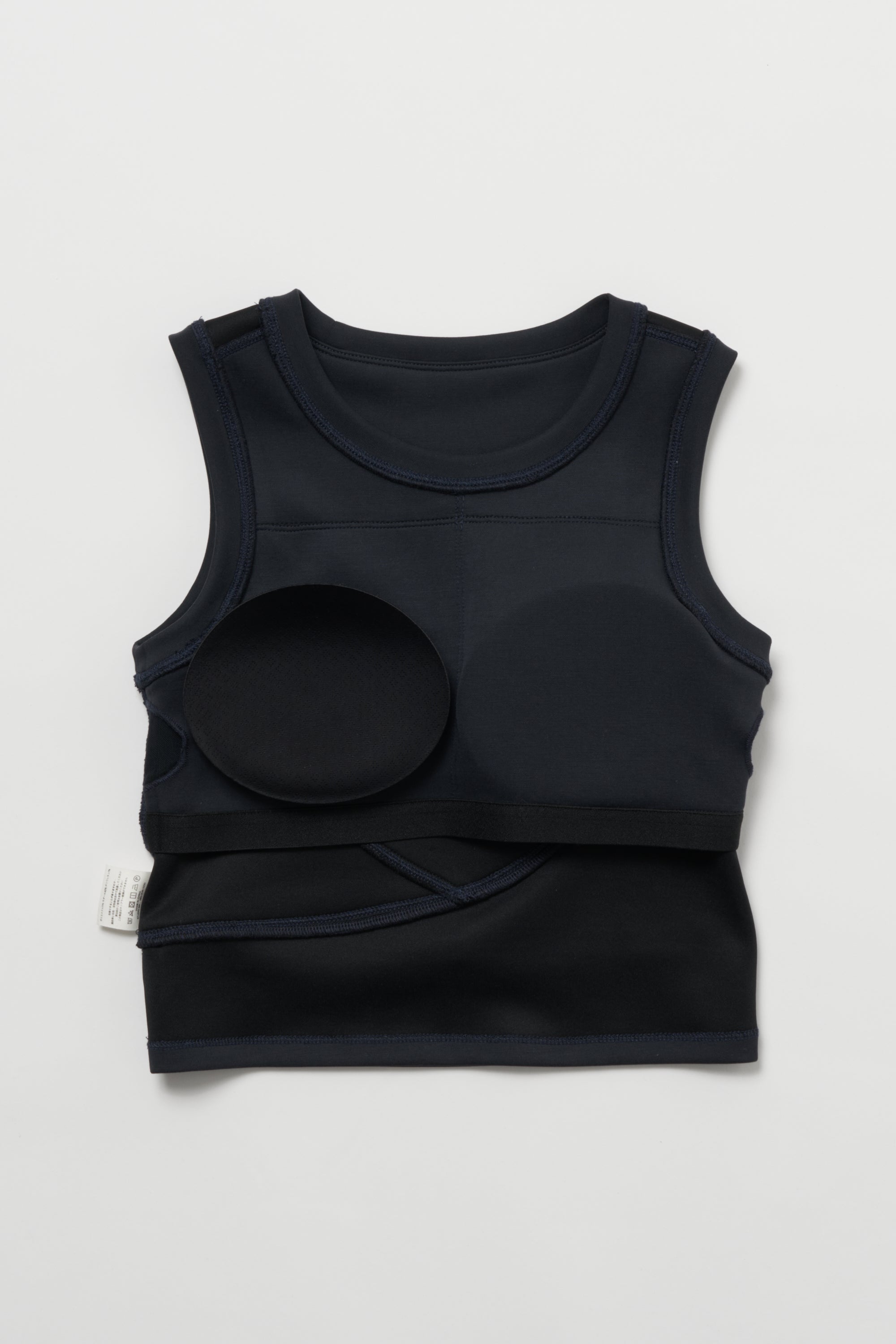 ZEN SEAMLESS クロスラインブラトップ