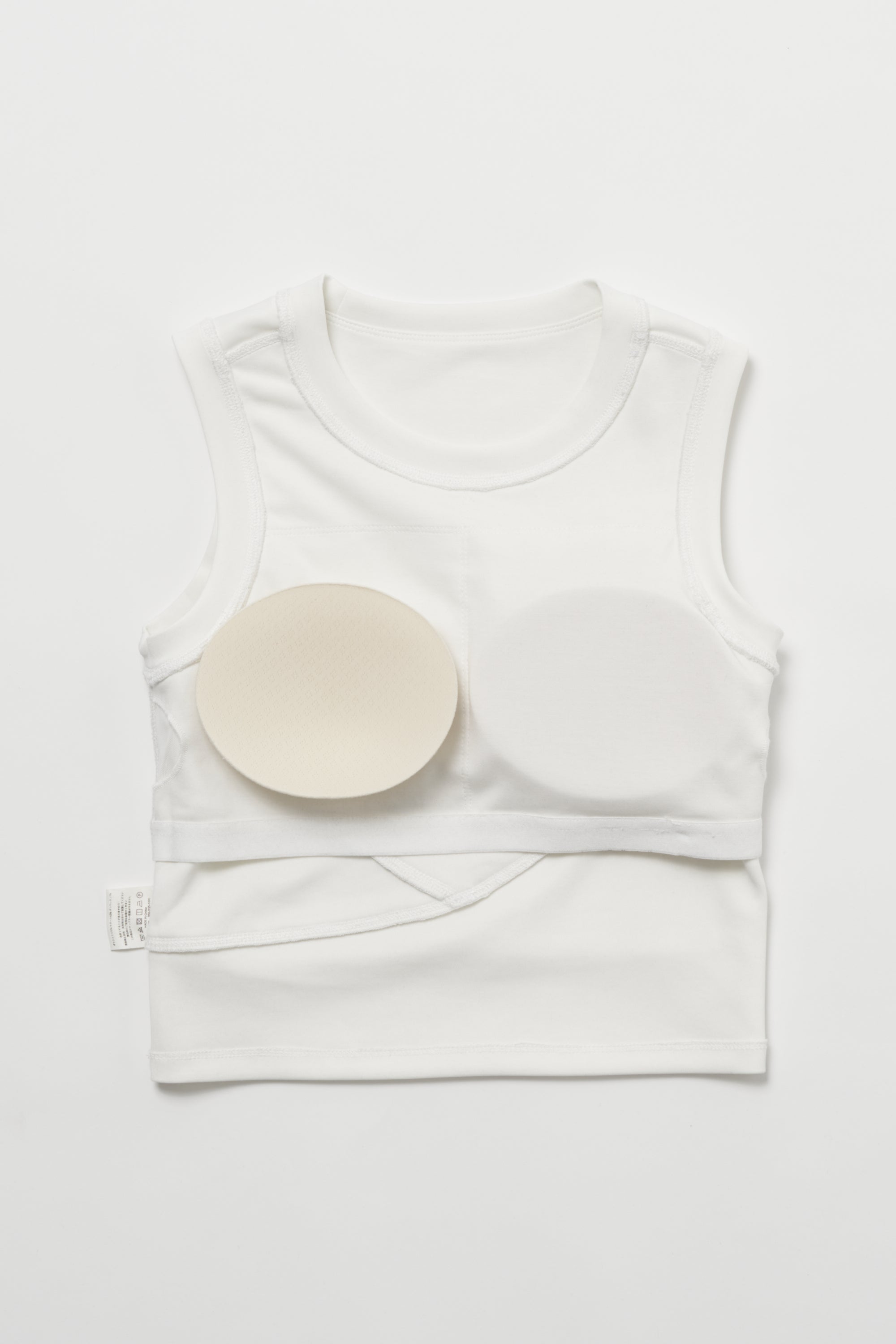 ZEN SEAMLESS クロスラインブラトップ
