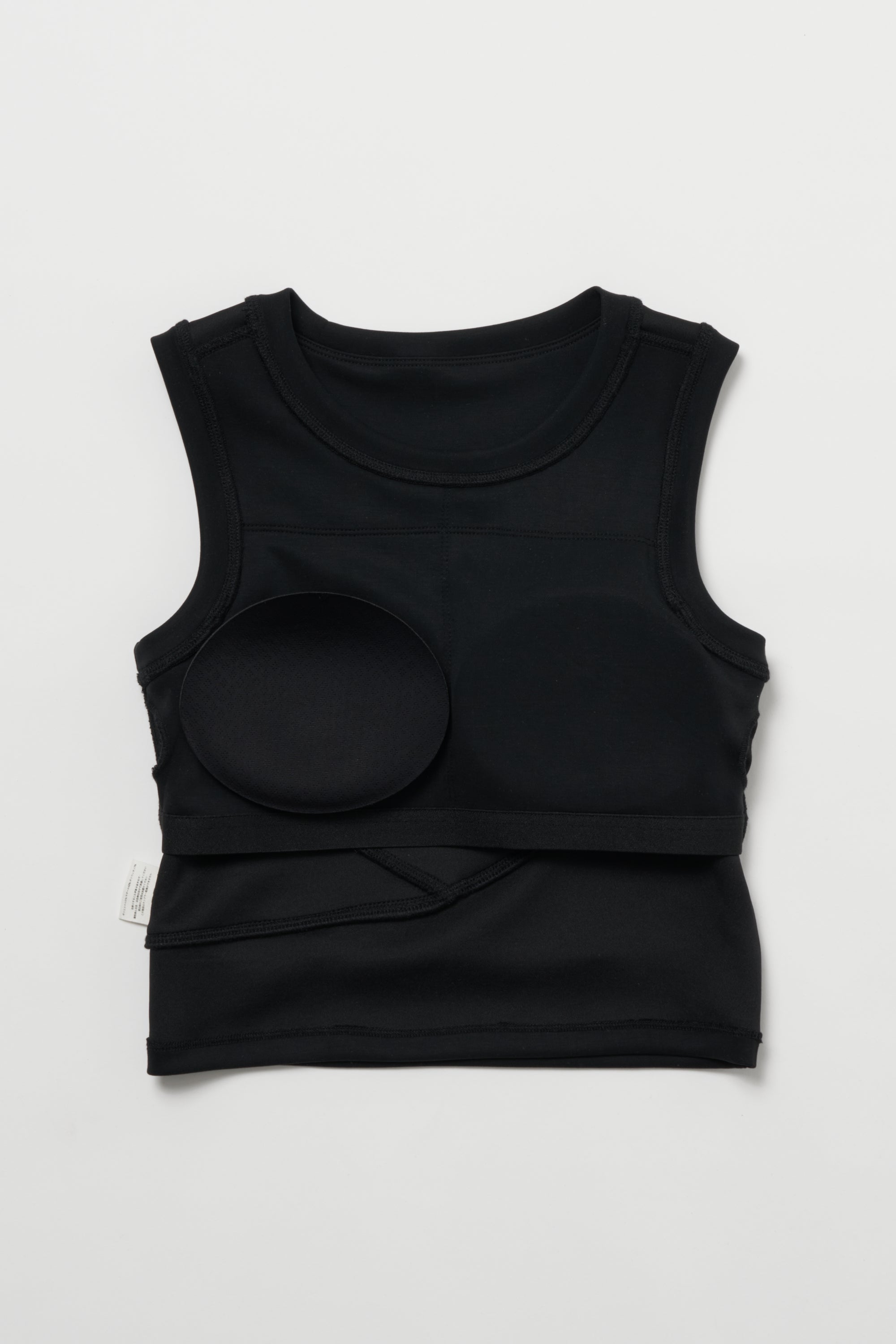 ZEN SEAMLESS クロスラインブラトップ